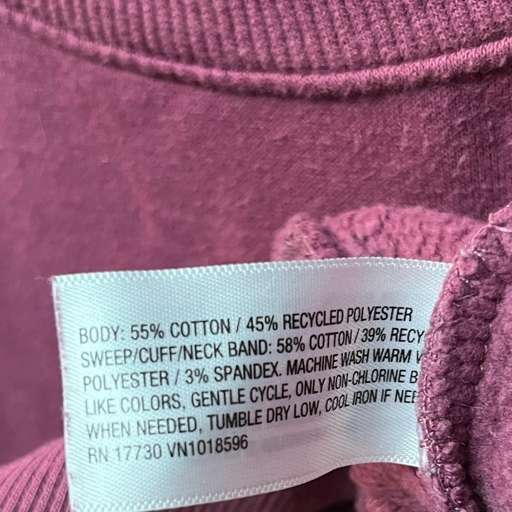 Goodfellow Men's Burgundy Sweater. Size XL - Picture 3 of 4
